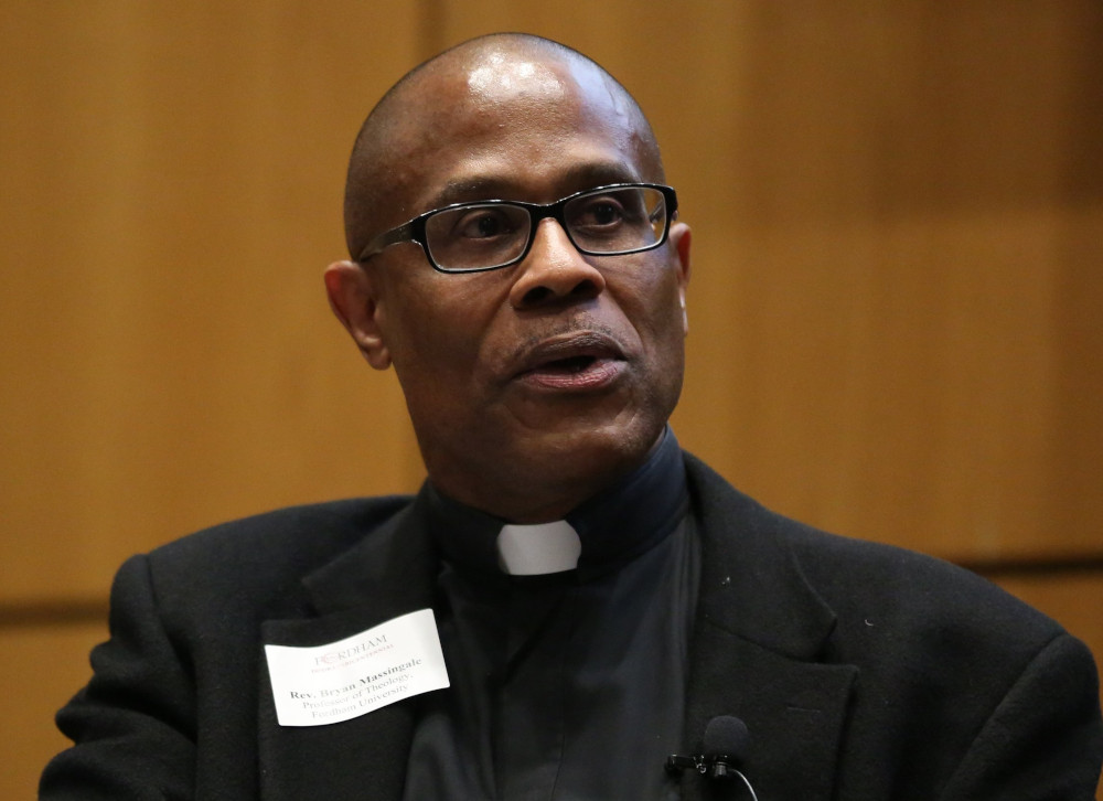 Fr. Bryan Massingale, a theologian at Fordham University in New York, is conducting the first in-depth study on clergy sexual abuse in African American communities. (CNS/Fordham University/Bruce Gilbert) 