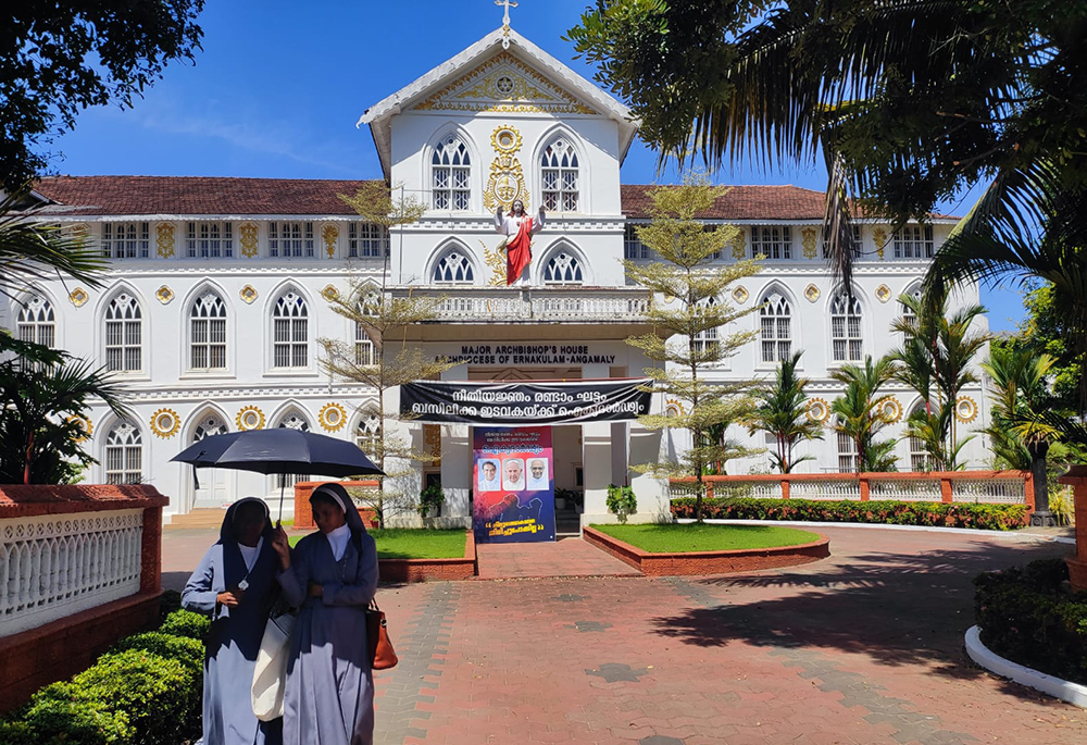 The administrative office and seat of Cardinal George Alencherry, the major archbishop of the Syro-Malabar Church, in Kochi, Kerala (Thomas Scaria) 
