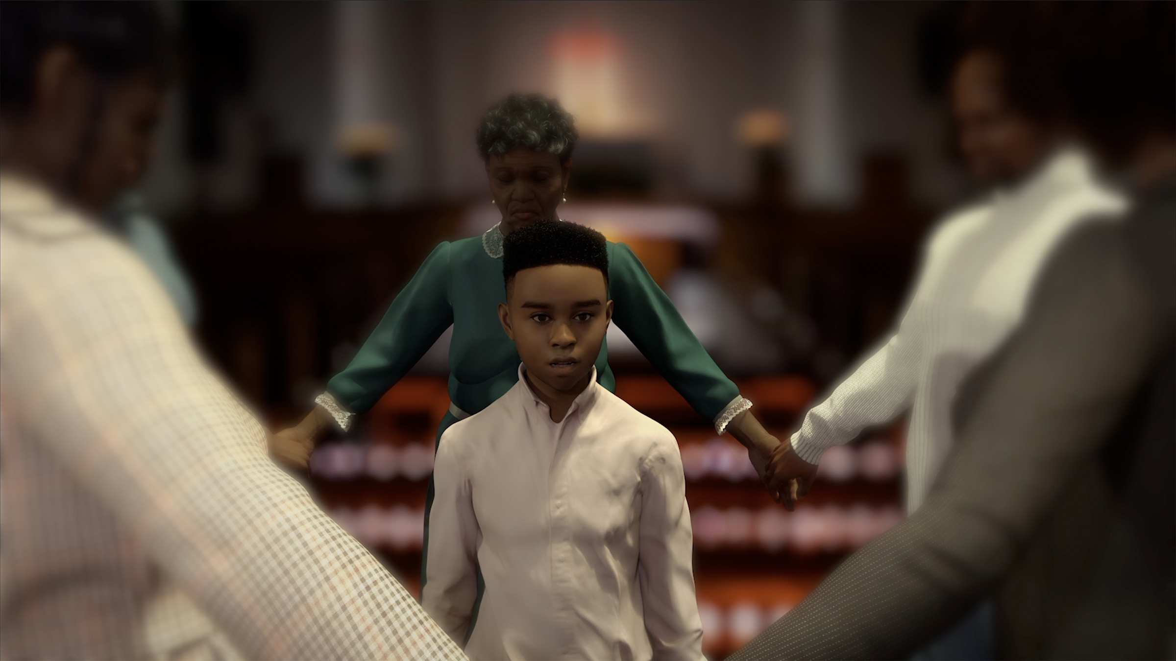An animation from the documentary “gOD-Talk: A Black Millennials and Faith Conversation.” (Animation by Kyle Yearwood. Courtesy of the National Museum of African American History and Culture)