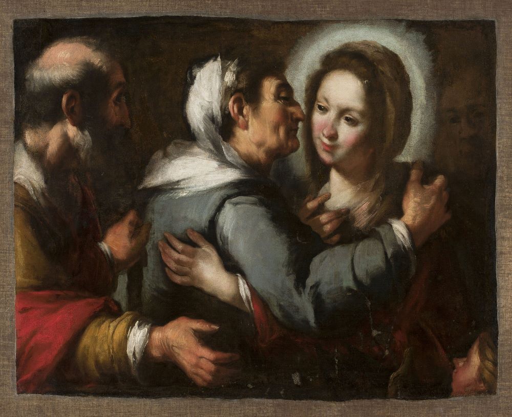 La visitazione, di Bernardo Strozzi (1581-1644) (Artvee)