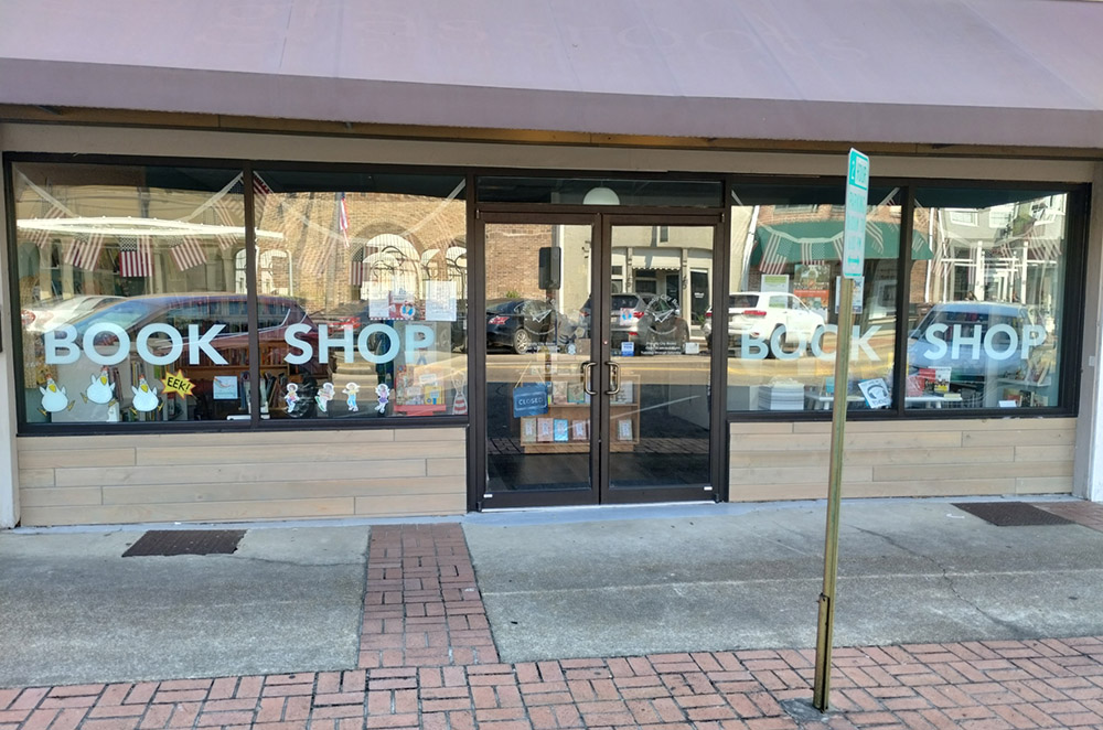 Friendly City Books in Columbus, Mississippi, one of 10 towns in eight states that Campbell visited and held conversations with local residents during her recent "tour of the South" learning adventure. (Courtesy of Simone Campbell)