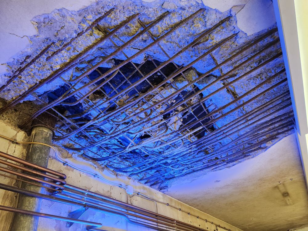 Un hospital de Vukovar, en Croacia Pruebas de los bombardeos en un hospital de Vukovar, en Croacia, permanecen como parte de un museo para conmemorar los hechos ocurridos allí. (Foto: GSR/Chris Herlinger)