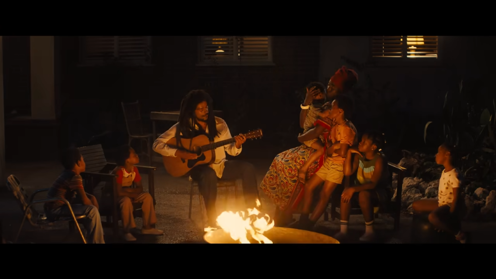 Kingsley Ben-Adir plays Bob Marley in Paramount Pictures' "Bob Marley: One Love," set for release Feb. 14. (NCR screenshot/Paramount Pictures)