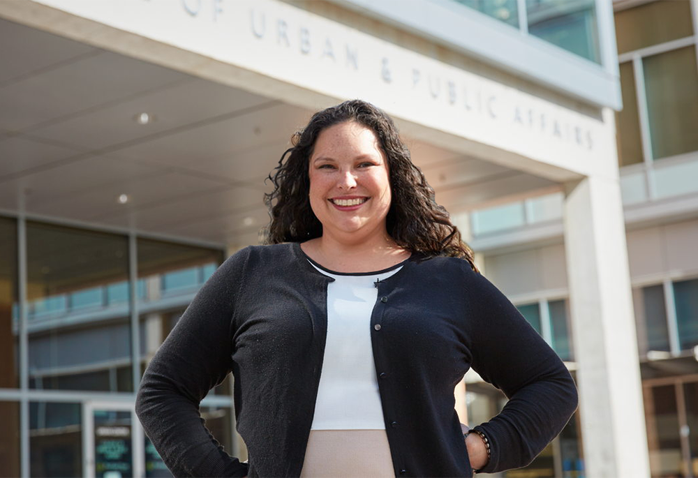 Marisa Zapata is director of the Homelessness Research and Action Collaborative and a professor of urban studies and planning at Portland State University. "Permanent supportive housing is the most evidenced-based solution to chronic homelessness that exists," she said. (Courtesy of Homelessness Research & Action Collaborative)