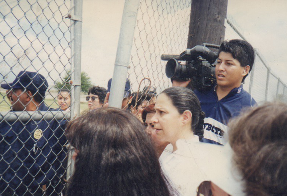 Since 1970, Sr. Consuelo Morales has worked on supporting victims of kidnapping, forced disappearances, and torture, the families of murdered police officers, and the wrongly incarcerated in Nuevo León state. (Courtesy of Consuelo Morales)