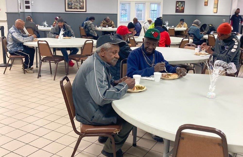The Edmundite Missions' Bosco nutrition center in Selma, Alabama, serves a meal.