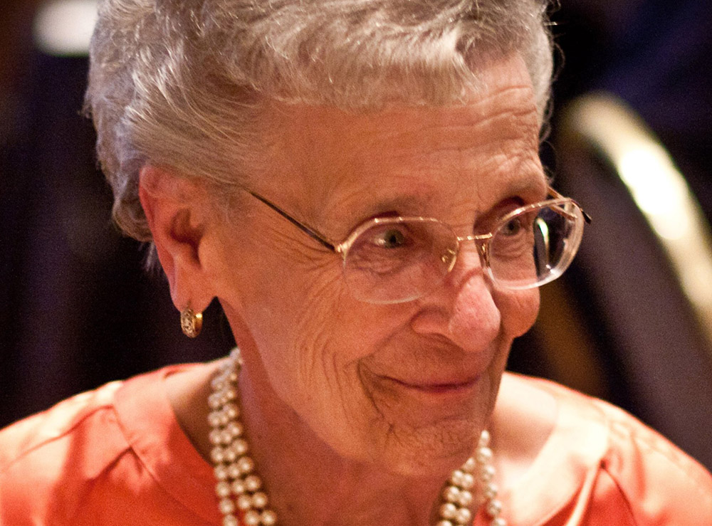 Mary Jo Tully, longtime chancellor for the Archdiocese of Portland, Oregon, is seen in 2012. Tully died Jan. 27, 2024, at age 86. (CNS/Catholic Sentinel)