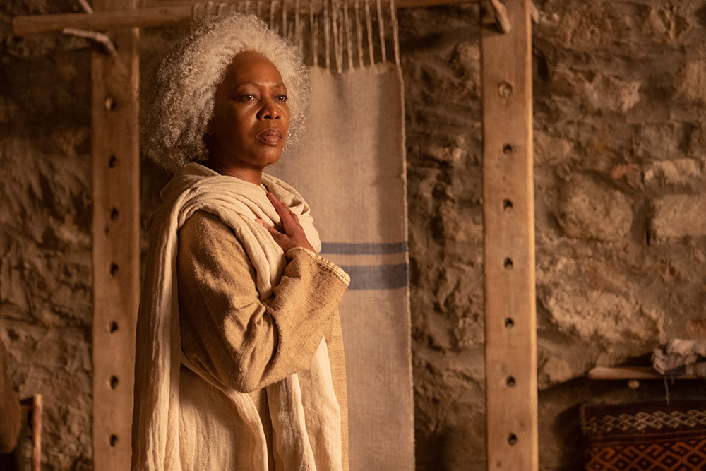 Alfre Woodard as the Virgin Mary in "The Book of Clarence" (Moris Puccio) 
