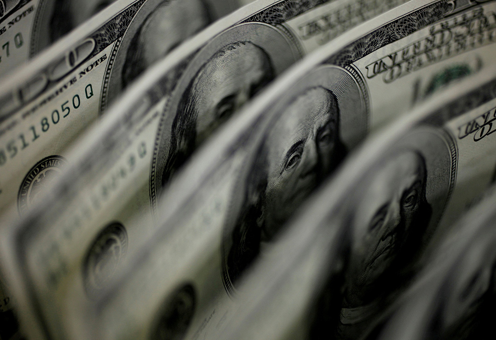 U.S. dollars are seen in this illustration photo. (OSV News/Reuters/Yuriko Nakao)