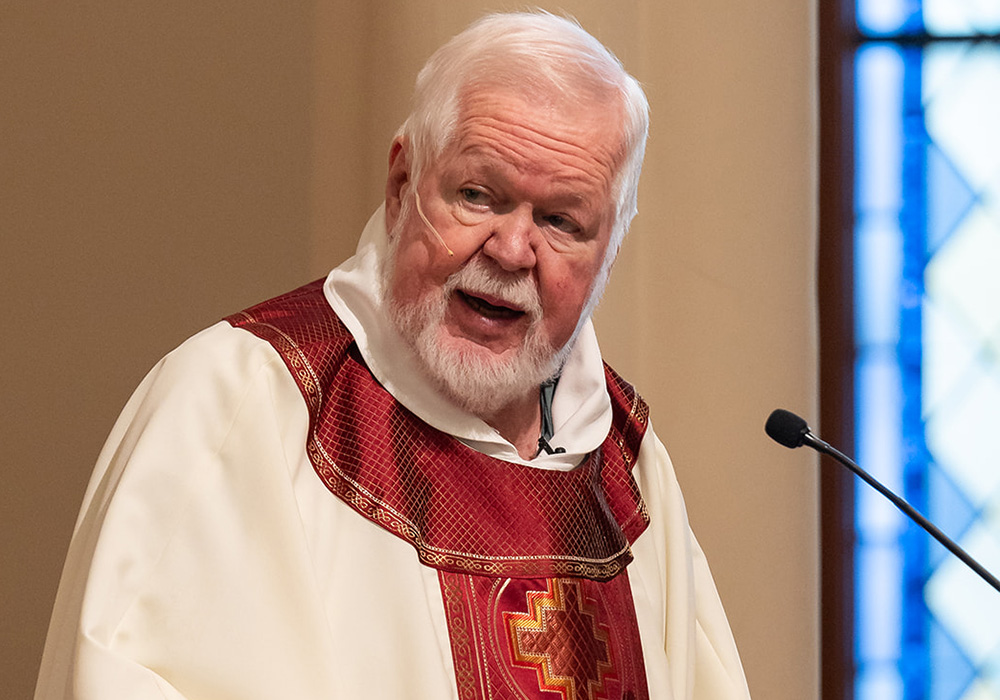 Msgr. Henry Gracz, 84, died Feb. 5 after a long battle with kidney cancer that metastasized. Gracz championed the inclusion of Catholics of all stripes at downtown Atlanta's Shrine of the Immaculate Conception. (Courtesy of the Shrine of the Immaculate Conception)