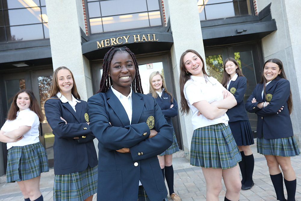 Students at St. Mary Academy - Bay View in East Providence, Rhode Island (Courtesy of St. Mary Academy - Bay View)