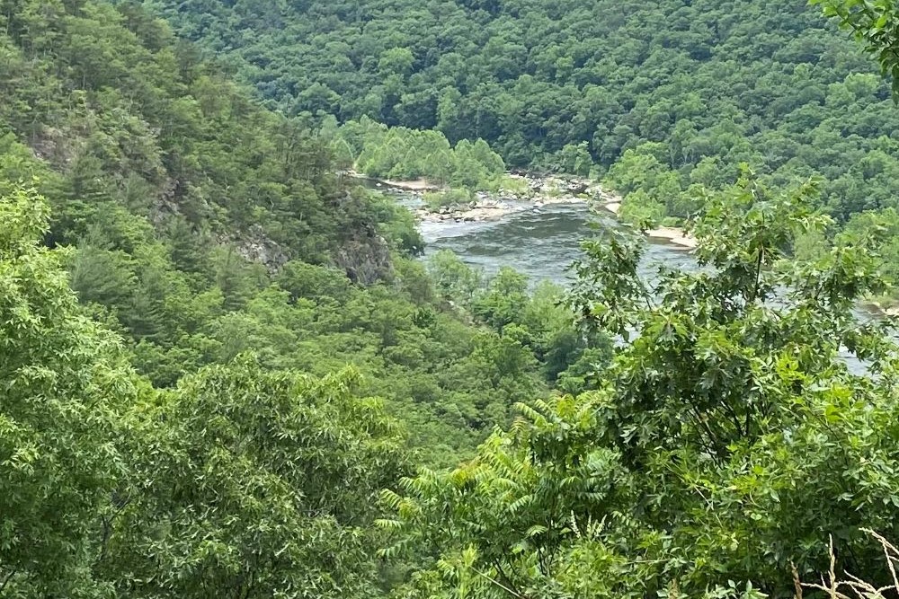 U.S. Sen Tim Kaine spent weekends and Senate recesses hiking, cycling and canoeing in Virginia, enjoying the state's natural resources, like Balcony Falls on the James River. "Now, even when I'm in the middle of elections and campaigns, I'm looking through a more spiritual, contemplative lens," he said. (Tim Kaine) U.S. Sen Tim Kaine spent weekends and Senate recesses hiking, cycling and canoeing in Virginia, enjoying the state's natural resources, like Balcony Falls on the James River. "Now, even when I'm in the middle of elections and campaigns, I'm looking through a more spiritual, contemplative lens," he said. (Tim Kaine)