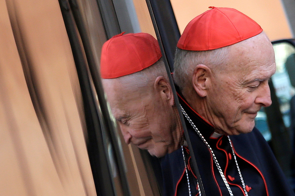 Then-Cardinal Theodore McCarrick is seen at the Vatican March 4, 2013. (CNS/Reuters/Max Rossi)