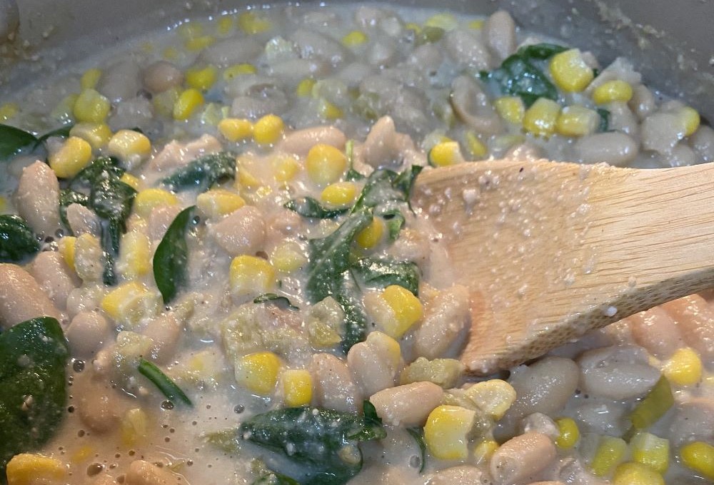 white bean chili