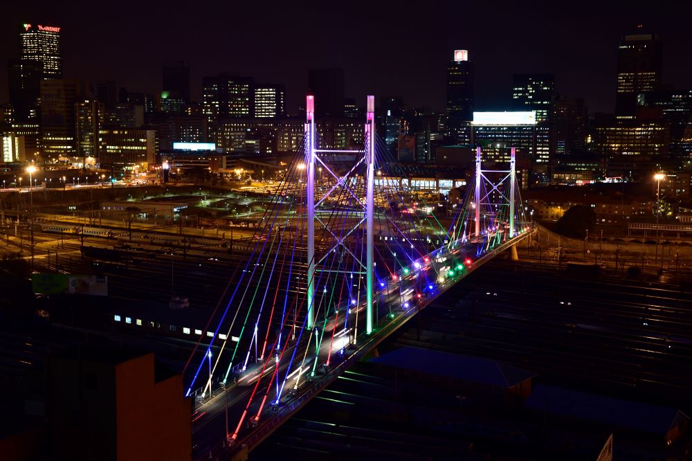 Mandela Bridge in Johannesburg
