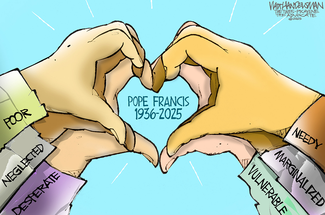 (The Times-Picayune/The Advocate/Walt Handelsman)