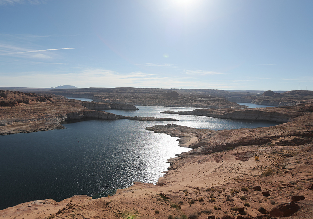 Rock formations are seen along Lake Powell in Page, Arizona, on Nov. 23, 2024. The late Pope Francis released his landmark environmental encyclical "Laudato Si', on Care for Our Common Home" 10 years ago May 24, 2015. (OSV News/Bob Roller)