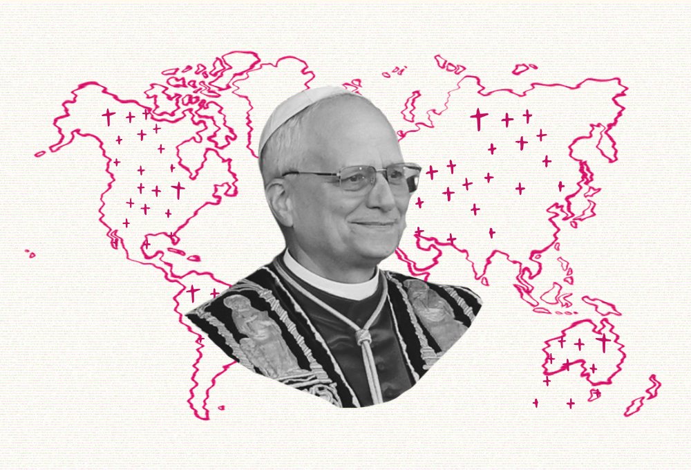 Graphic: Pope Leo on map Graphic: Pope Leo on map