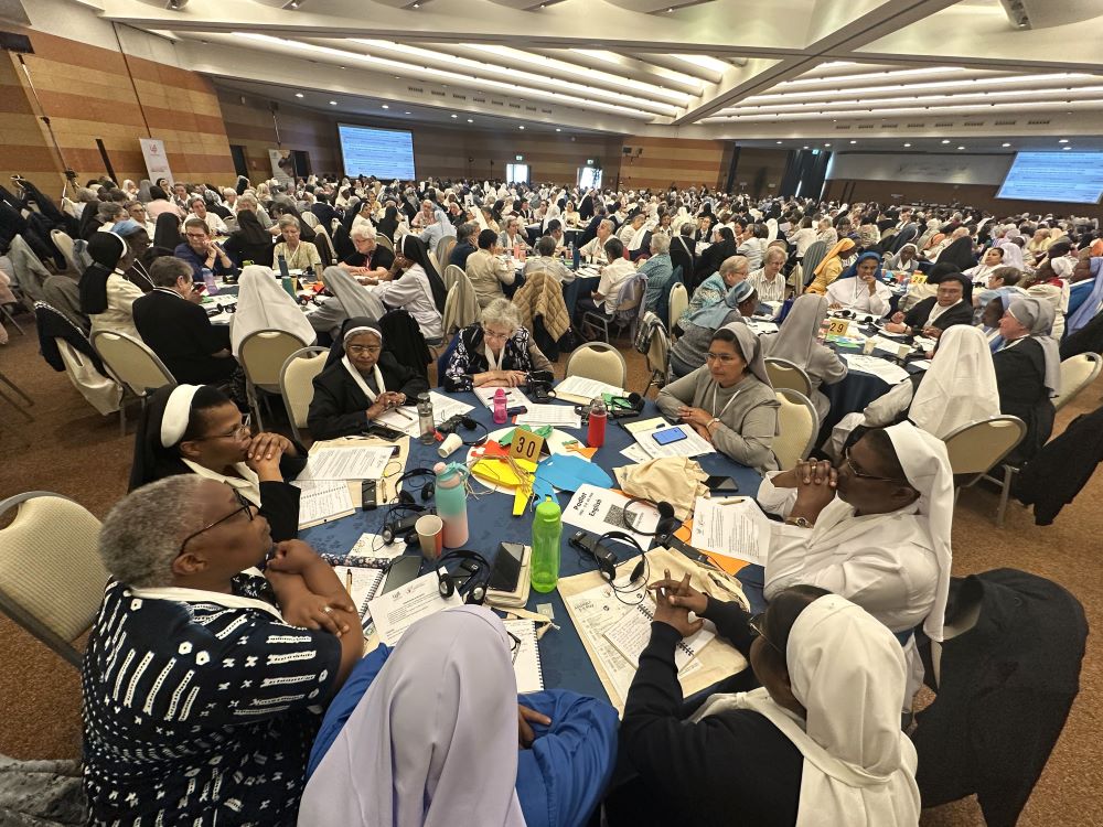 Sister leaders from around the world gathered in Rome May 5-9 for the International Union of Superiors General plenary, which coincided with the conclave to elect a new pope, to discuss the future of the church and the role of women religious. (GSR photo/Soli Salgado) Sister leaders from around the world gathered in Rome May 5-9 for the International Union of Superiors General plenary, which coincided with the conclave to elect a new pope, to discuss the future of the church and the role of women religious. (GSR photo/Soli Salgado)