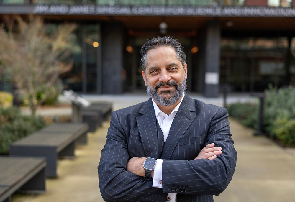 Eduardo Peñalver, president of Jesuit-run Seattle University, is among the some 600 administrators in academia who have signed a letter calling for "constructive engagement" with the Trump administration and expressing opposition to the government’s "overreach and political interference." (Courtesy of Seattle University)