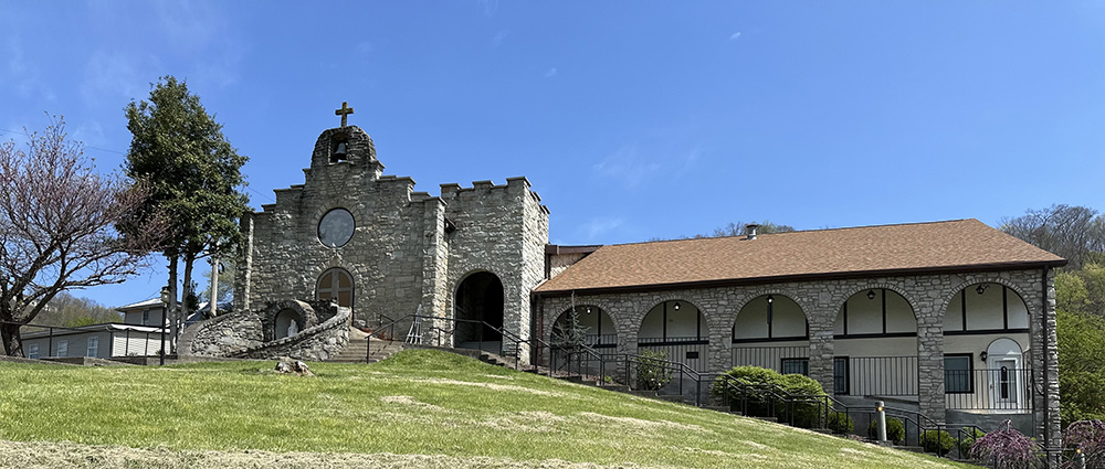 At Mother of Good Counsel, a mountain parish in Hazard, Kentucky, the directive for all Catholic churches in the Lexington Diocese has led it to explore placing solar panels on the new roof of the 86-year-old building. (Lori Helfrich)