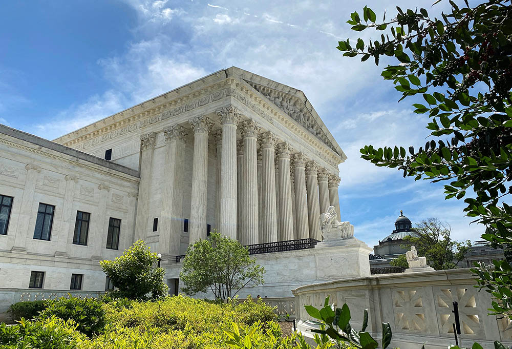 The U.S. Supreme Court building is seen in Washington, D.C., June 1, 2024. (OSV News/Reuters/Will Dunham)
