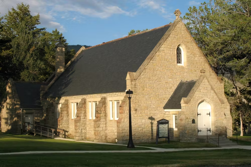 The Yellowstone National Park Chapel at Mammoth Hot Springs The Yellowstone National Park Chapel at Mammoth Hot Springs