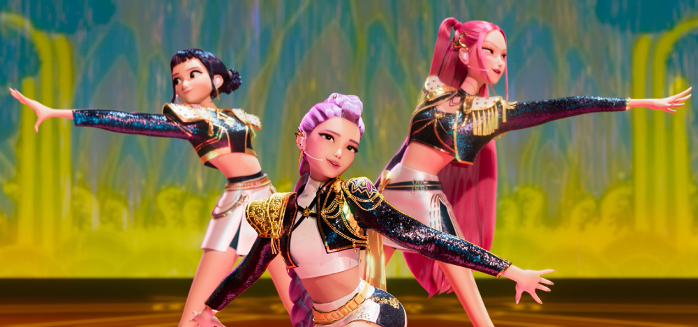 When they aren't selling out stadiums, Kpop superstars Rumi, Mira and Zoey use their secret identities as demon hunters to protect their fans from a supernatural threat. Together, they must face their biggest enemy yet — a rival boy band of demons in disguise. (Netflix)