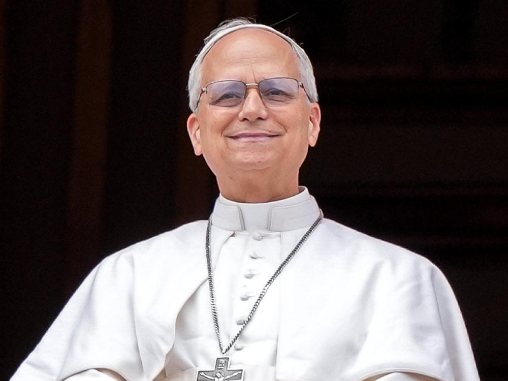 Pope Leo's official portrait breaks conventions in papal ...