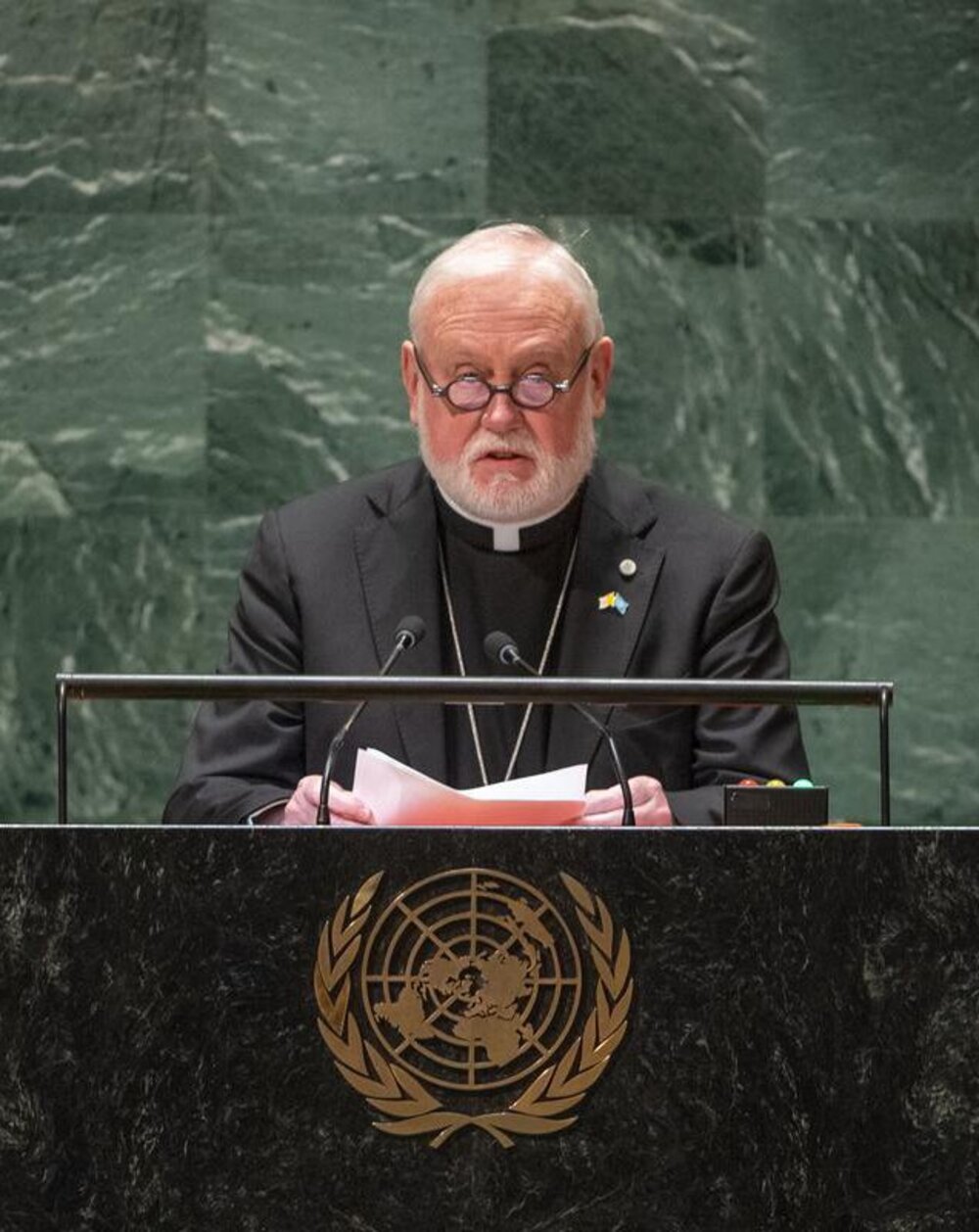 Poverty, violence still 'persistent issues' affecting women, girls, top Vatican diplomat tells UN
