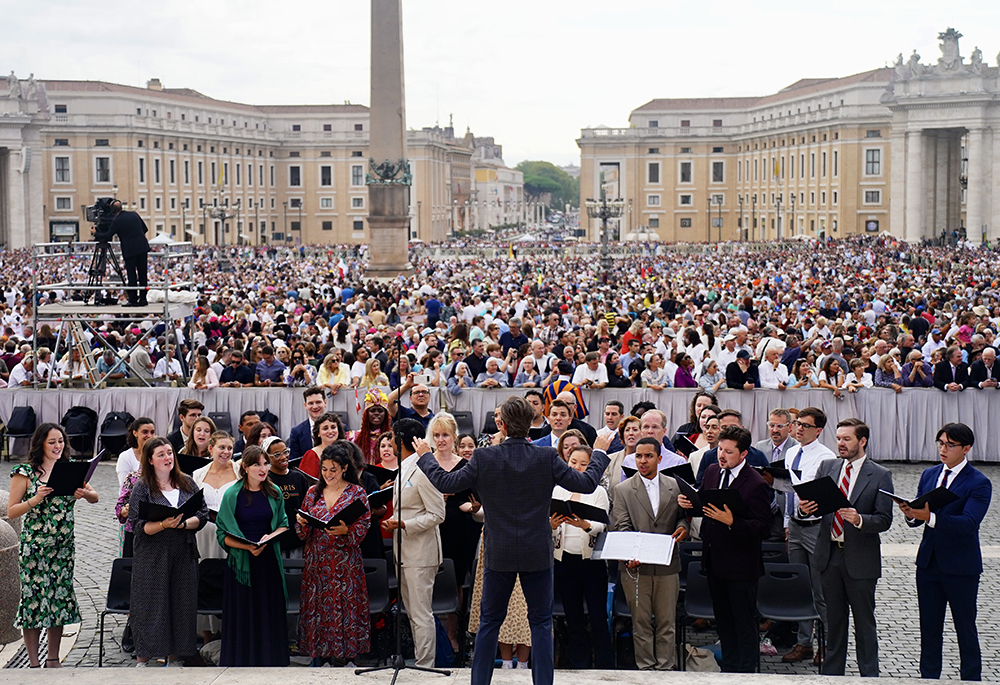 How an NYC parish choir brought Broadway flair to St. Peter's Square