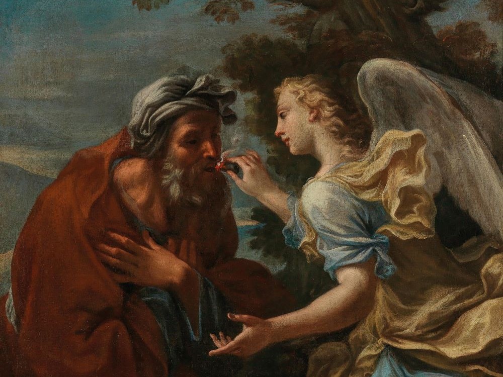 "The Prophet Isaiah" by Italian School (1800-1899)