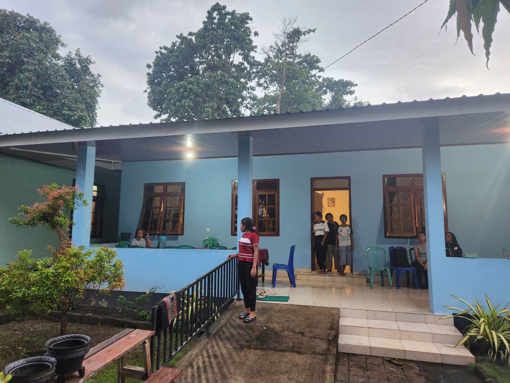 A shelter for women and girls run by TRUK F, or the Flores Humanitarian Volunteer Team, in the city of Maumere in eastern Indonesia, was co-founded by the Missionary Sisters Servants of the Holy Spirit and the Divine Word Missionaries, a male religious order. (GSR photo/Chris Herlinger)