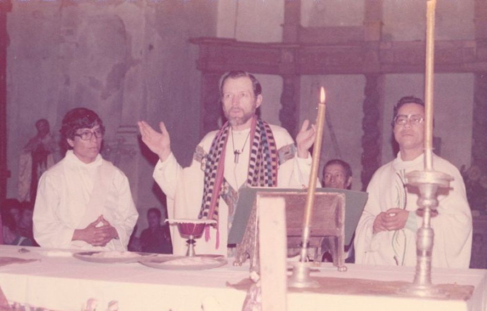 Fr. Stanley Rother is seen in an image from the documentary "American Martyr: The Stanley Rother Story," which is scheduled to be released in theaters nationwide Aug. 25-27. Rother was martyred in 1981 and beatified in 2017. (OSV News/Archdiocese of Oklahoma City)