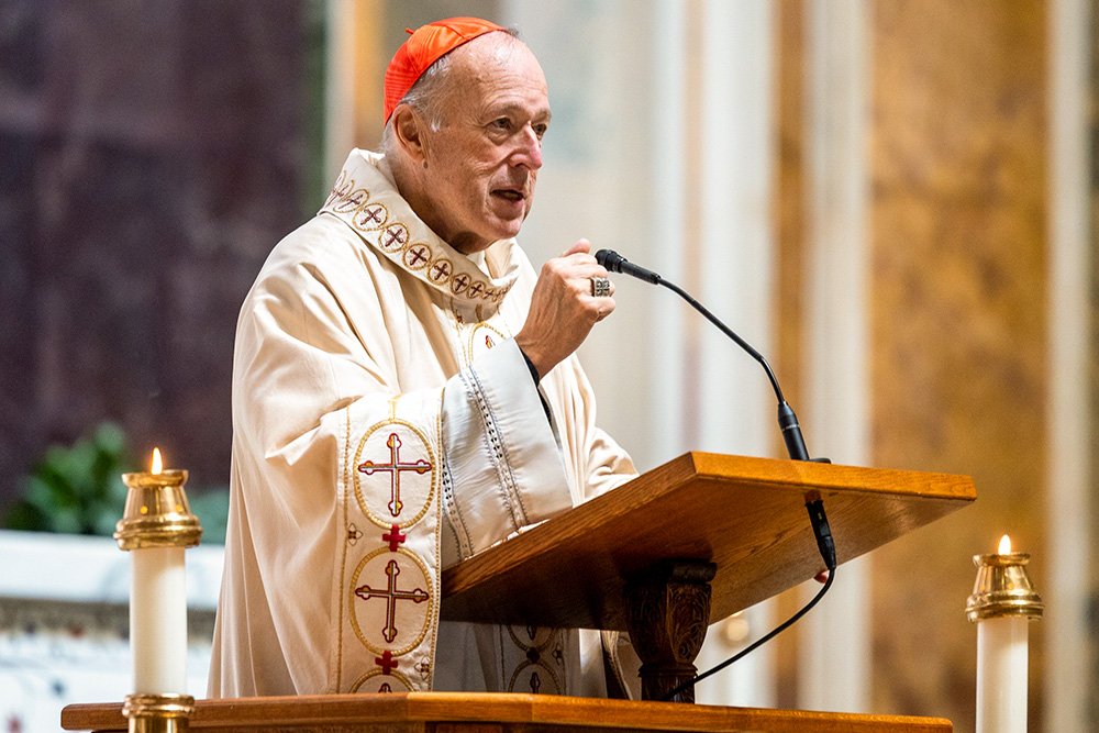 Washington Cardinal Robert McElroy gives his homily at a Labor Day Mass on Sept. 6, 2026, at the Cathedral of St. Matthew the Apostle in Washington. (OSV News/Catholic Standard/Mihoko Owada)