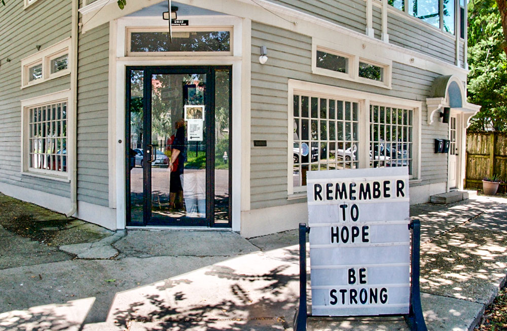 The Peace Center, a ministry of the Dominican Sisters of Peace, is seen in July 2026 in New Oleans' Gert Town neighborhood. (GSR photo/Dan Stockman)
