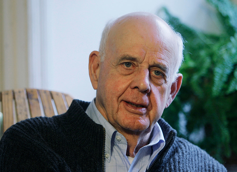 Author Wendell Berry speaks at his home in Port Royal, Ky., March 10, 2011. (RNS/AP/Ed Reinke, File)