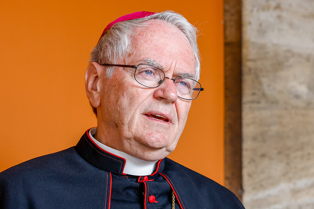 Las Vegas Archbishop George Leo Thomas in a 2023 file photo. Thomas says he plans to release a pastoral letter urging voters to reject Question 6, which would enshrine abortion rights in the Nevada state constitution. (CNS/Lola Gomez)