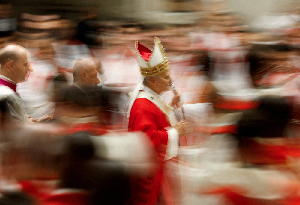 Pope Leo XIV leaves following a Mass marking the start of the academic year at the Pontifical Universities, in St. Peter's Basilica at the Vatican, Oct. 8, 2026. On Oct. 11, he announced that he would undergo surgery to remove a lung nodule. (OSV News/Reuters/Remo Casilli)