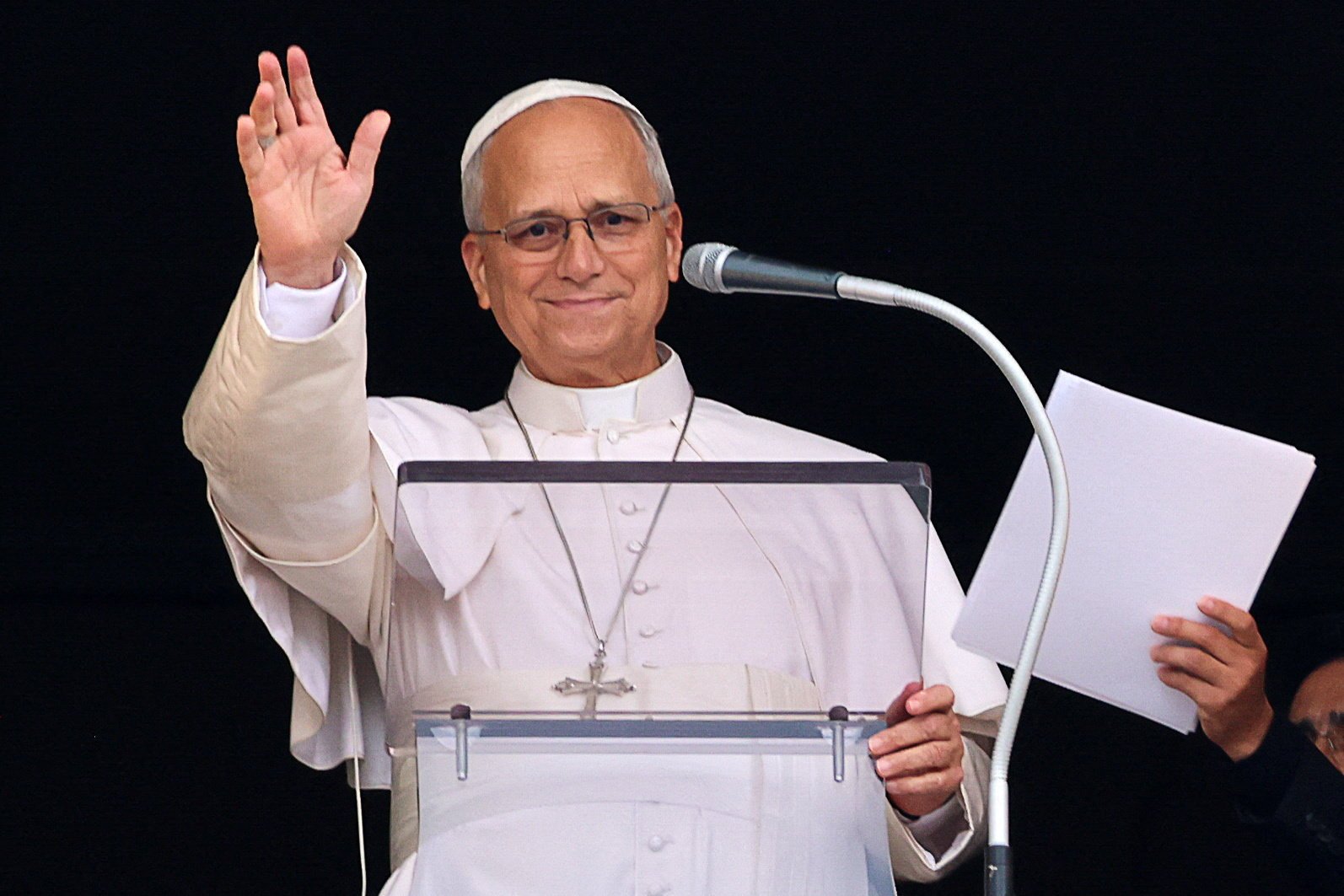 POPE LEO ANGELUS POST SURGERY 