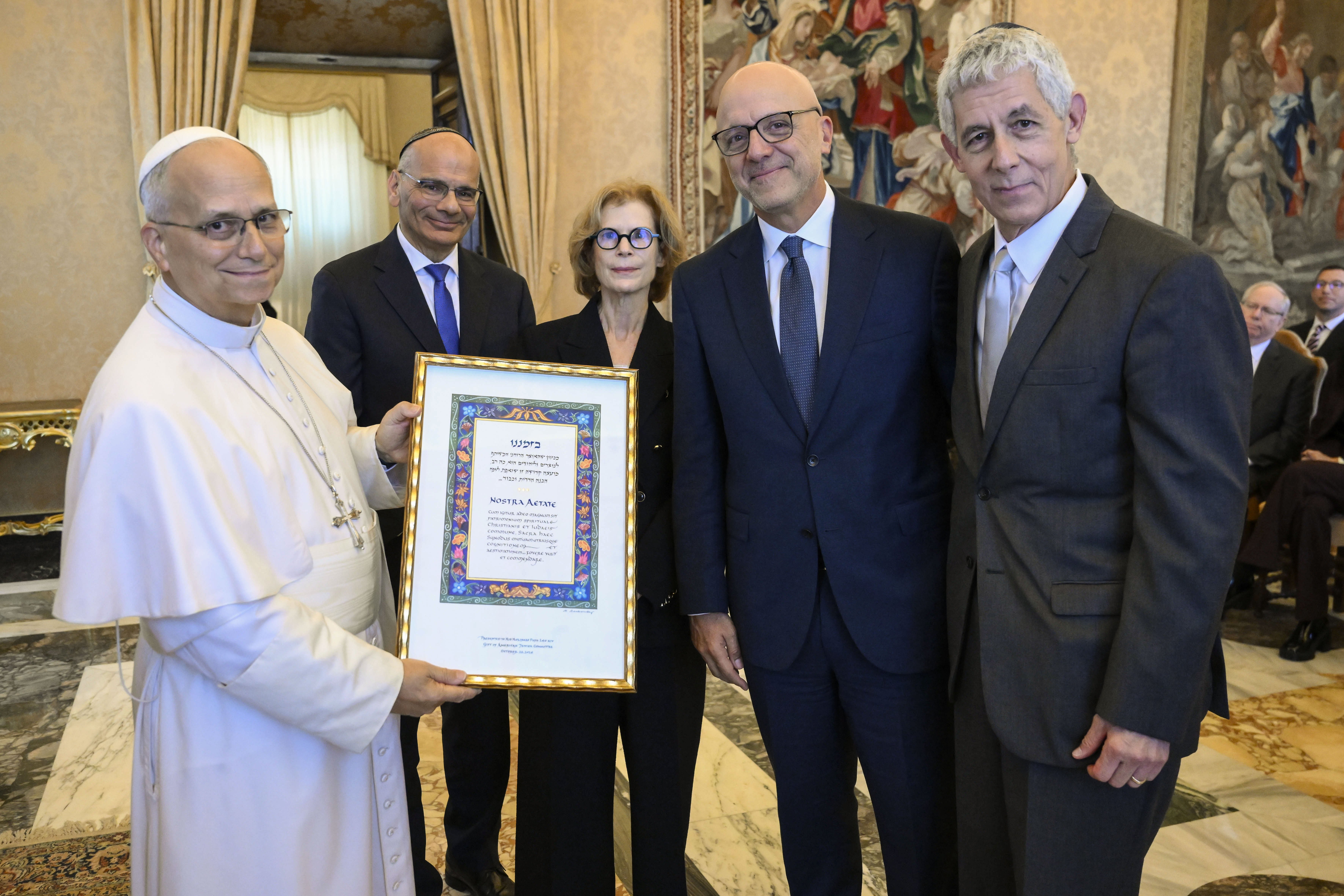 Pope and US Jewish leaders