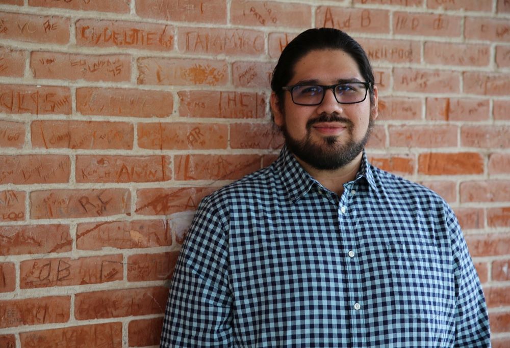 Maka Black Elk, seen in an undated photo, is executive director for truth and healing at Red Cloud Indian School on the Pine Ridge Indian Reservation in South Dakota. He spoke about efforts to address historical trauma and past racial injustice.