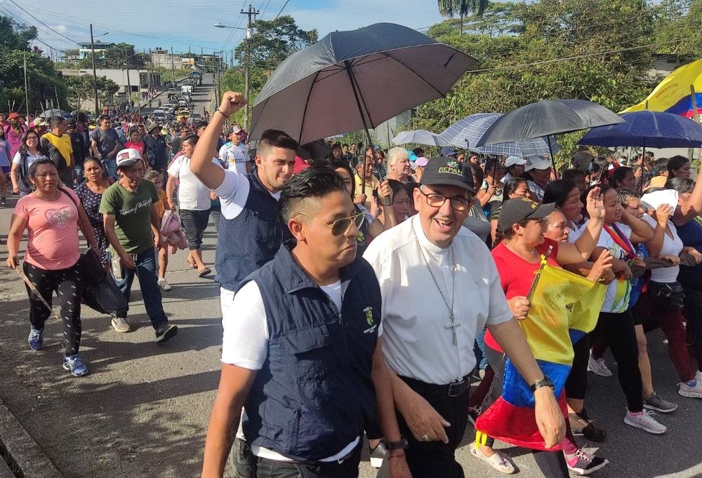 Bishop Rafael Cob of Puyo has condemned reports of violence at protests in Ecuador, but said, "The general strike came in response to a situation of injustice and marginalization of the poor." (Courtesy of Rafael Cob)