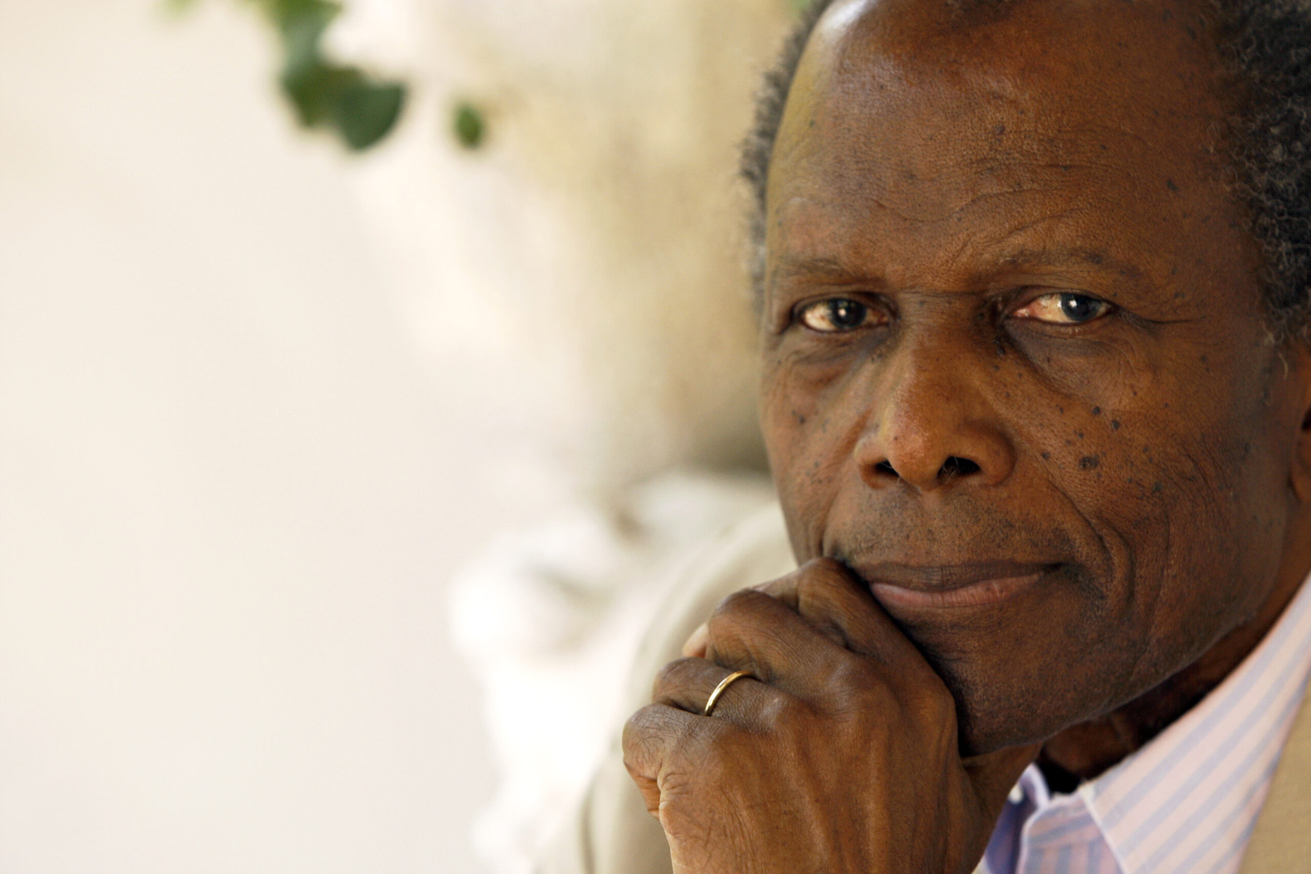 Actor Sidney Poitier poses for a portrait in Beverly Hills, California, on June 2, 2008. Poitier, the groundbreaking actor and enduring inspiration who transformed how Black people were portrayed on screen, became the first Black actor to win an Academy A Actor Sidney Poitier poses for a portrait in Beverly Hills, California, on June 2, 2008. Poitier, the groundbreaking actor and enduring inspiration who transformed how Black people were portrayed on screen, became the first Black actor to win an Academy A