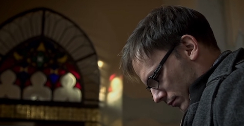 Scene from "Hide and Seek," a documentary released in May and which accuses the Polish church of continuing to cover up sexual abuse by Catholic clergy. (CNS screengrab/YouTube) 