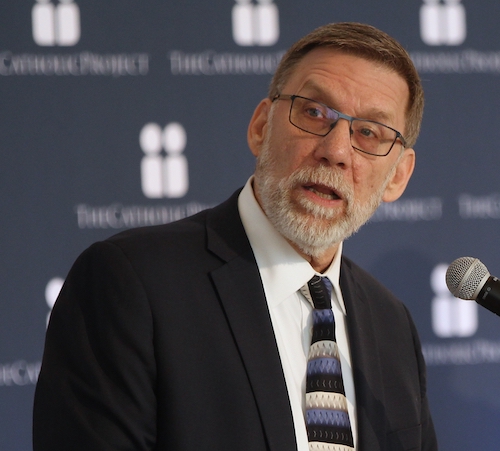 Richard Gaillardetz, professor of Catholic systematic theology at Boston College, is pictured March 26, 2019. (CNS/Bob Roller) 