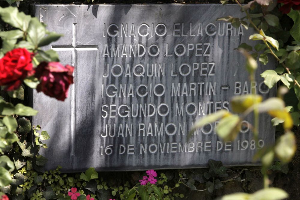 El Salvador Jesuit memorial
