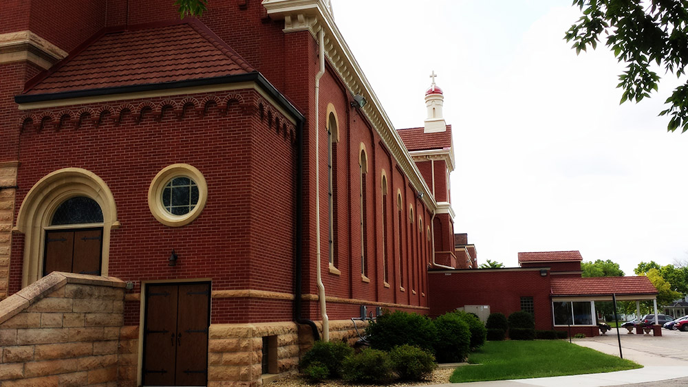 The Cathedral of the Holy Trinity in New Ulm, Minnesota. One of three currently vacant dioceses in the United States, the New Ulm Diocese has been without a bishop since August 2020. (Wikimedia Commons/Gabriel Vanslette)