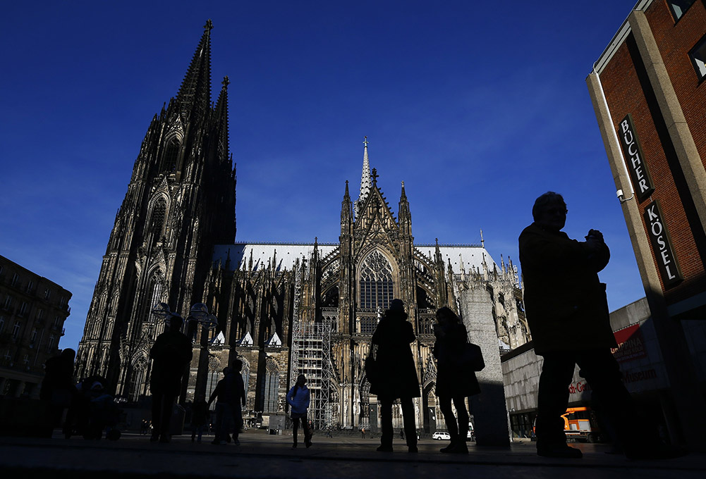 People are silhouetted against the Cologne Cathedral in Germany in 2016. (CNS/Reuters/Wolfgang Rattay) People are silhouetted against the Cologne Cathedral in Germany in 2016. (CNS/Reuters/Wolfgang Rattay)