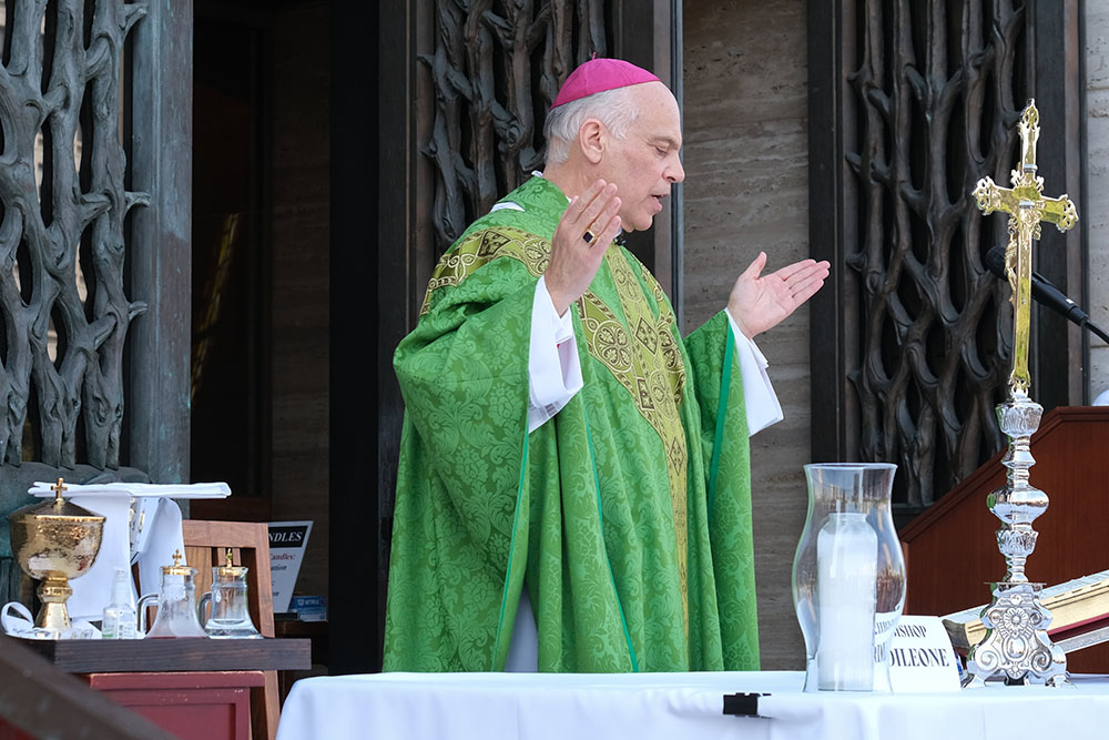 San Francisco Archbishop Salvatore Cordileone celebrates Mass Sept. 20, 2020. (CNS/Archdiocese of San Francisco/Dennis Callahan) San Francisco Archbishop Salvatore Cordileone celebrates Mass Sept. 20, 2020. (CNS/Archdiocese of San Francisco/Dennis Callahan)